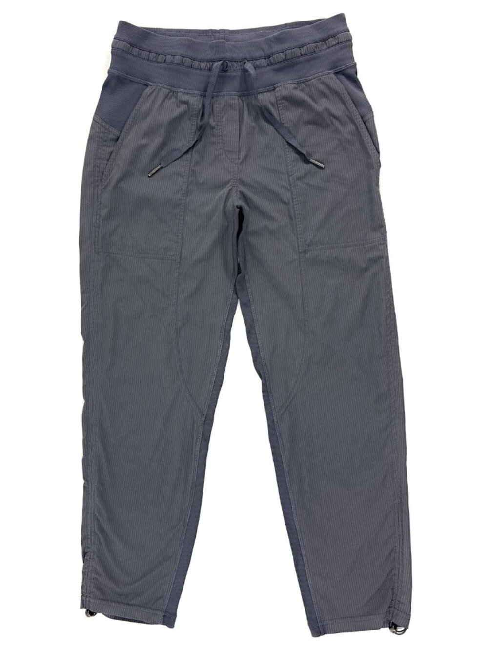 Lululemon Womens Dance Studio Mid-Rise Cropped Pant 25" Size 4 Gray Athleisure